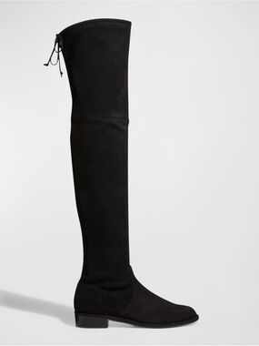 Stuart Weitzman Lowland Suede Thigh-High Boots